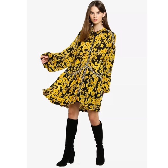 EUCFree People Love Letter Floral Print Tunic - Picture 8 of 16